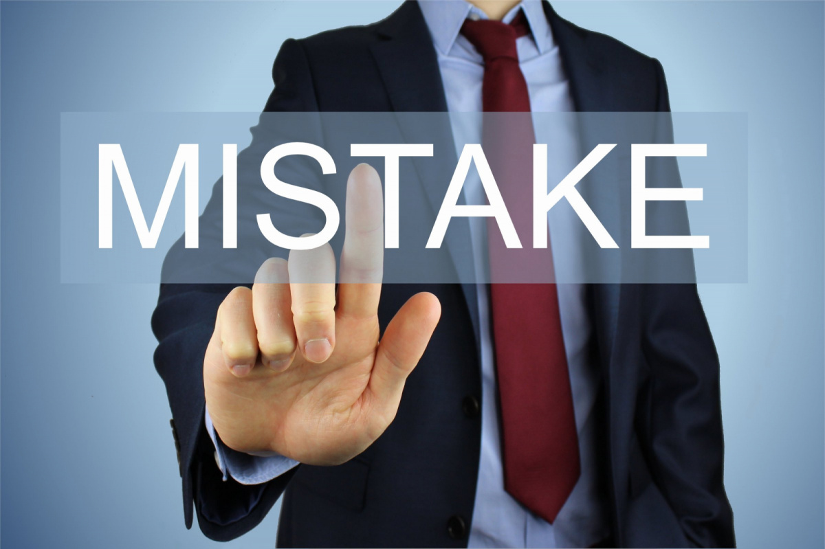 You’re probably making a mistake